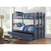 Triple Bunk Bed with Trundle B1841 International Furniture